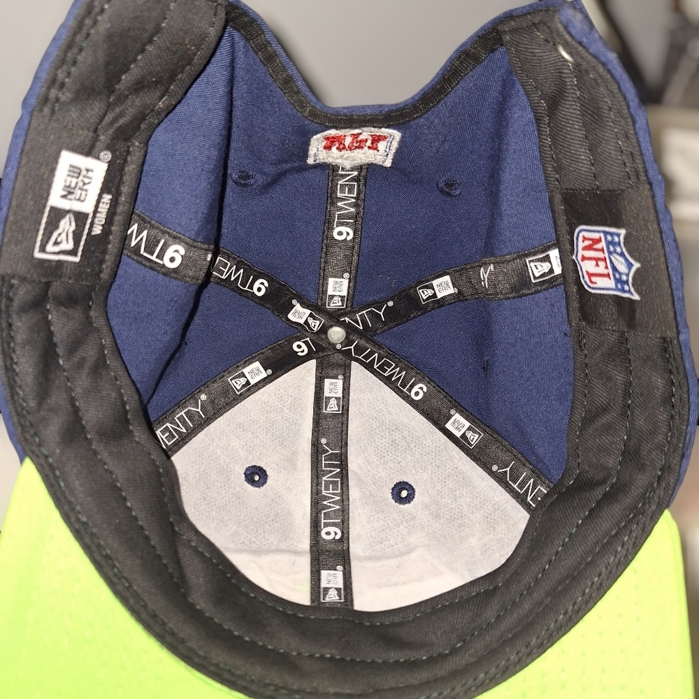Seatle SEAHAWKS WOMANS New Era HAT‎ NFL 9Twenty Football Cap NFC - Picture 5 of 7